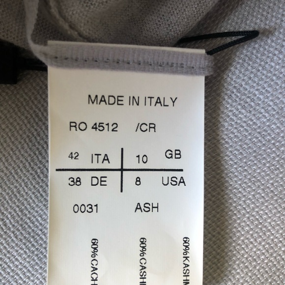 Rick Owens Cashmere Silk Tunic FW 2009 - Picture 6 of 8